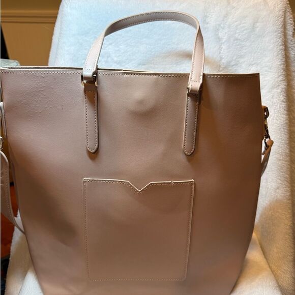 Michael Kors Blush Pink 2 in 1 Tote - Picture 9 of 11